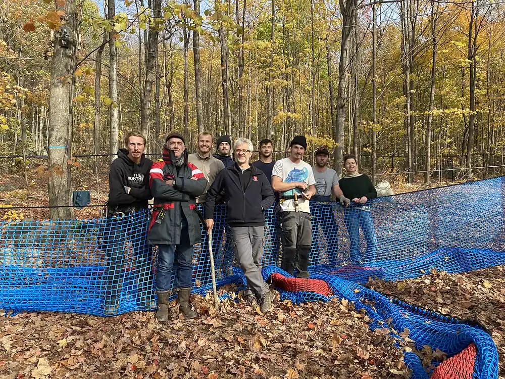 fabrication d'un parcabout dans les ateliers du fort grognon
